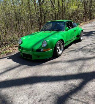 #PPSR41 out in the wild. If seen in the wild, approach cautiously. Do NOT pull alongside and rev your engine. This could cause a dangerous response. #porsche911 #perfectpowerinc